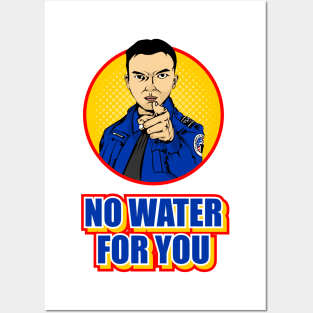 TSA No Water For You! Posters and Art